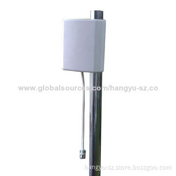 10dBi Wall-mounted Antenna with 2,300 to 2,700MHz Frequency Range and 400MHz Bandwidth